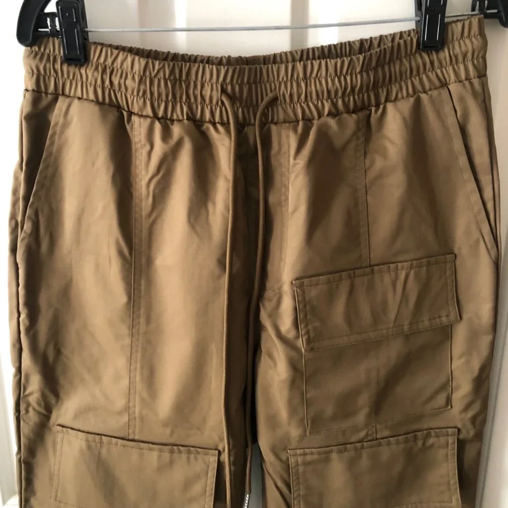 New EPTM Parachute Cargo Pants Brown Size Small